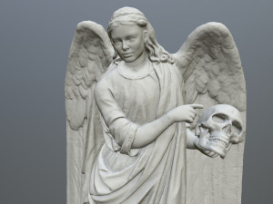 angel statue 3D 프린트 모델
