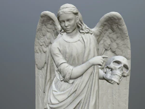 angel statue 3D Print Model