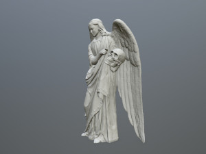 angel statue 3D 프린트 모델