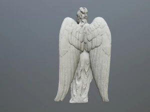 angel statue 3D Print Model