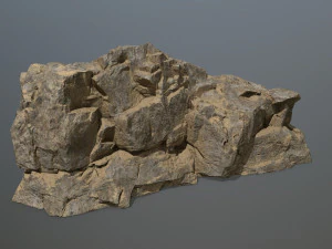 desert rock set 3D Model