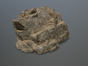desert rock set Modèle 3D