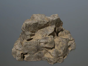 desert rock set 3D Model