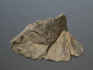 desert rock set 3D Model
