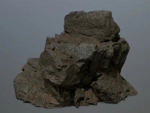 rocce Modello 3D