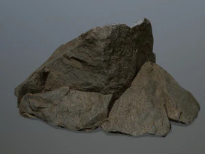 rocce Modello 3D