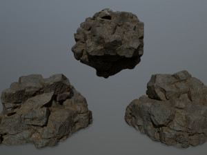 rocks Modèle 3D
