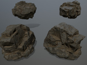 rocks Modèle 3D