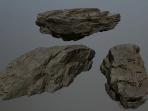 rocce Modello 3D