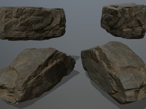 rocks Modèle 3D