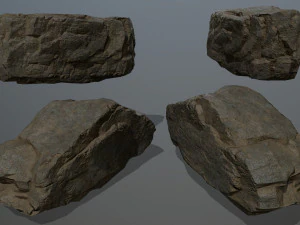 rocce Modello 3D
