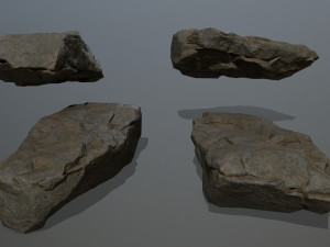 rocks Modèle 3D