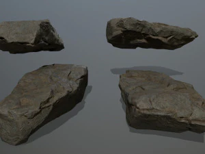 rocce Modello 3D