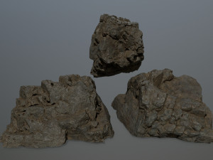 rocks Modèle 3D