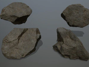 rocce Modello 3D