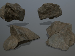 rocks Modèle 3D