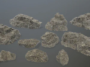 rocks 3D Model