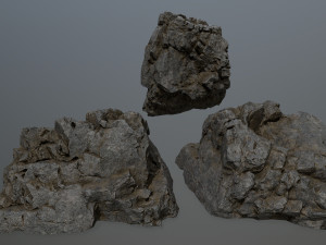 rocks 3Dモデル
