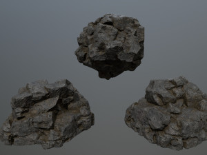 rocks 3Dモデル