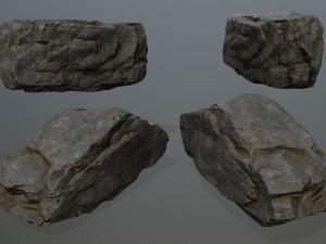 rocks 3Dモデル