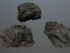 rocks 3Dモデル
