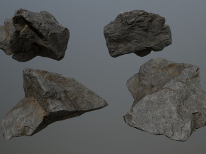rocks 3Dモデル
