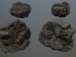rocks 3Dモデル