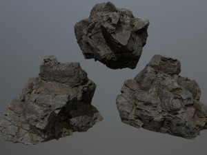 rocks 3Dモデル
