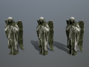 angel statue 3D-Modell