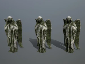 angel statue 3D Model