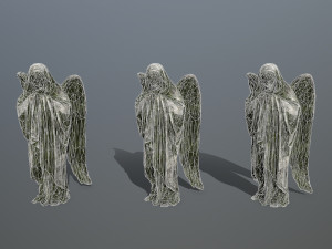 angel statue 3D-Modell