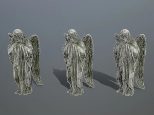 angel statue 3D Model