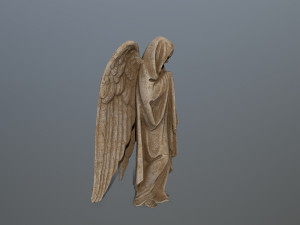 angel statue Modèle 3D