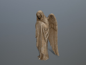 angel statue Modèle 3D