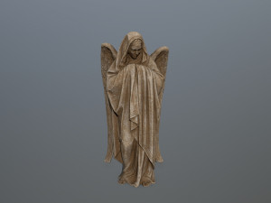 angel statue Modèle 3D