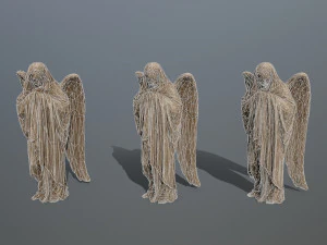 angel statue 3D Model