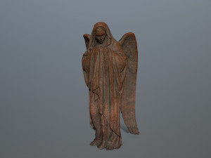 angel statue 3D 模型