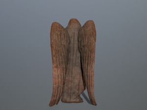 angel statue 3D 模型