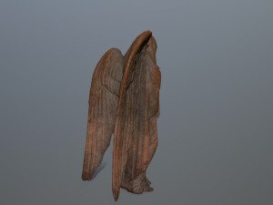 angel statue 3D 模型