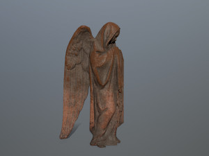 angel statue 3D 模型
