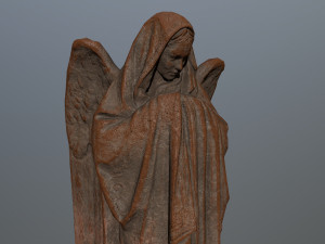 angel statue 3D 模型