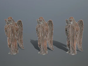 angel statue 3D Model