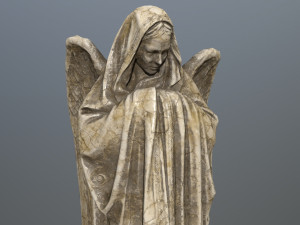 angel statue 3D Model