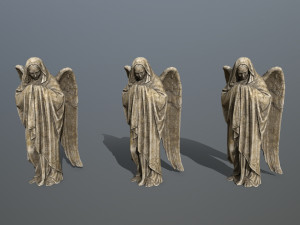 angel statue 3D Model