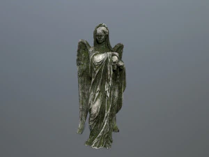 estatua del ángel Modelo 3D