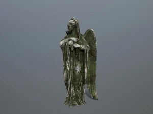 angel statue 3D Model