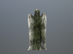 angel statue 3D मॉडल