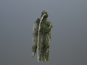 angel statue 3D मॉडल