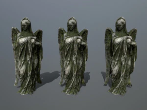 angel statue 3D Model