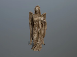 देवदूत की मूर्ति 3D मॉडल
